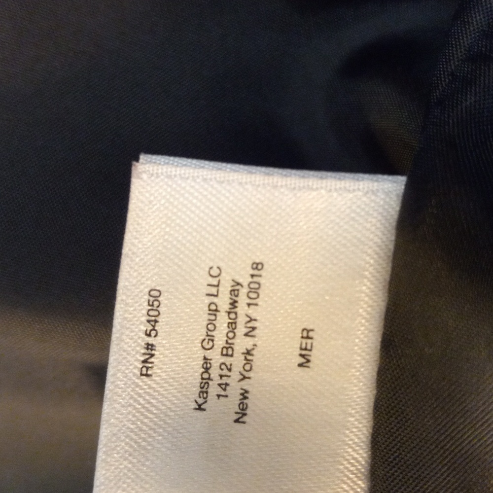 Anne Klein M Blazer Blue Lined Dressy Jacket - Picture 4 of 9